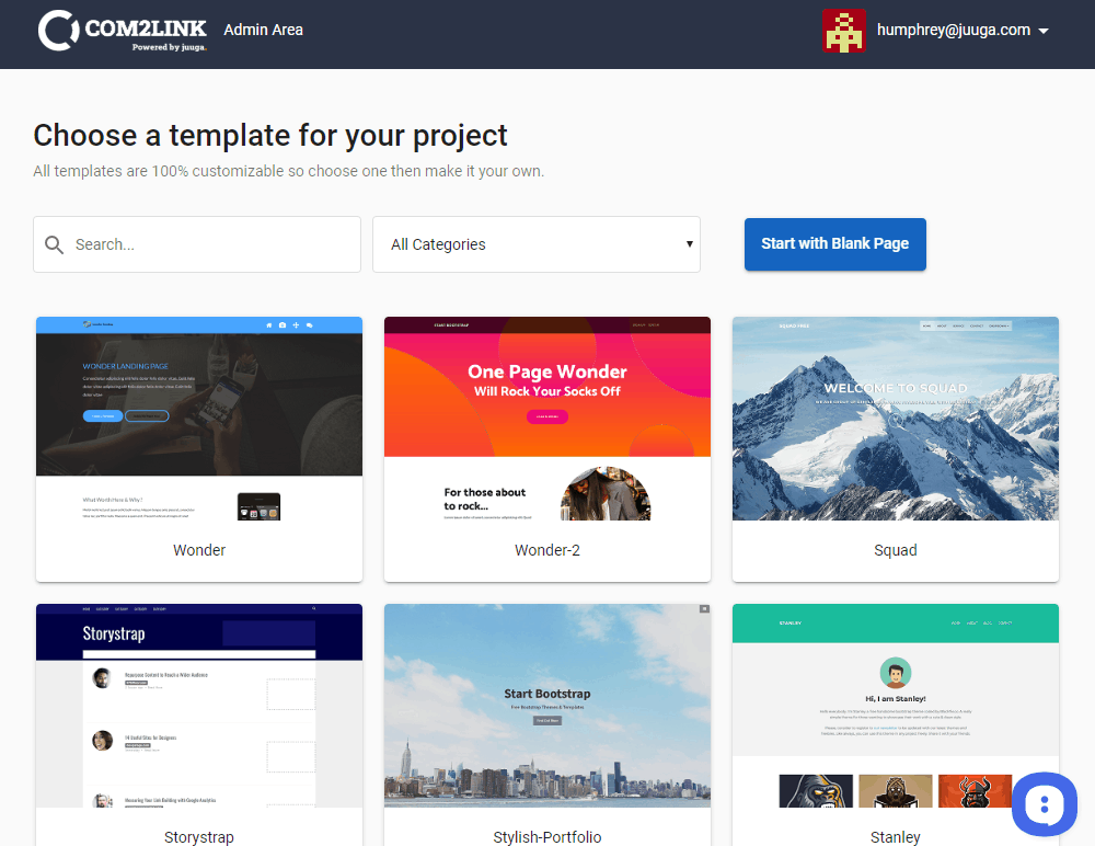 com2link-pagebuilder-templates